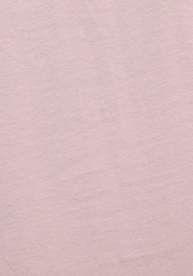 Comfort Fit Yuvarlak Yaka Düz Erkek Pembe Kısa Kol Tişört