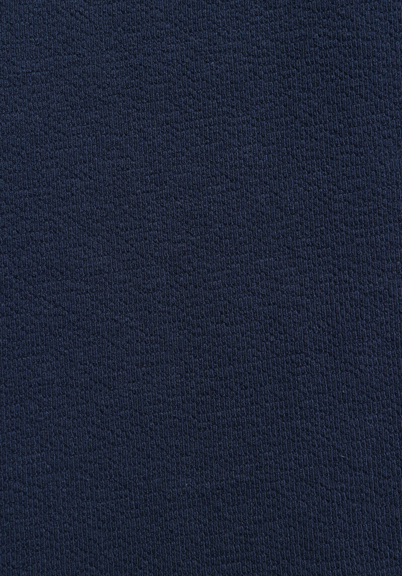 Comfort Fit Yuvarlak Yaka Düz Erkek Lacivert Kısa Kol Tişört