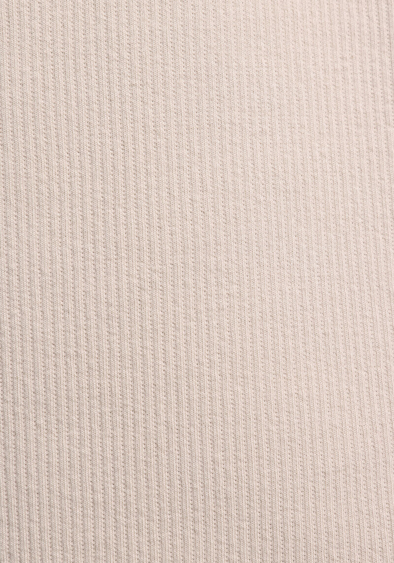 Regular Fit Polo Yaka Düz Erkek Bej Kısa Kol Tişört