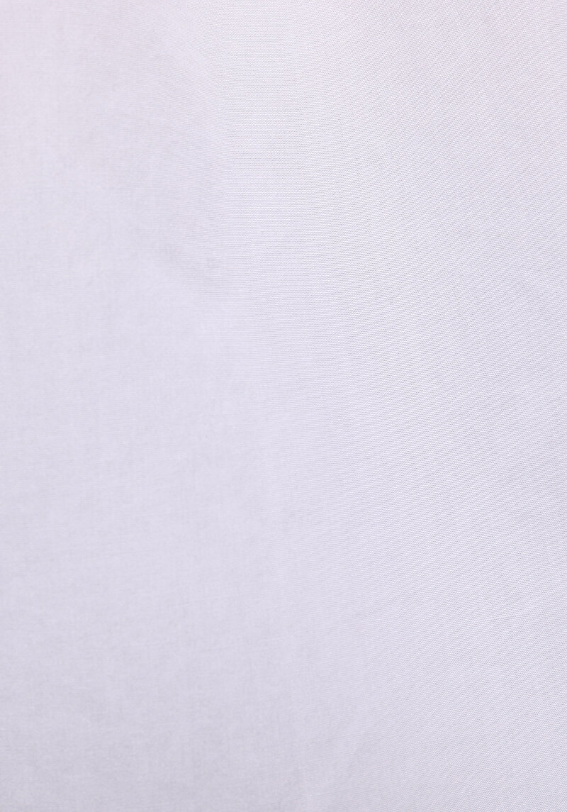 Regular Fit Shirt Neck Düz Erkek Beyaz Uzun Kol Gömlek