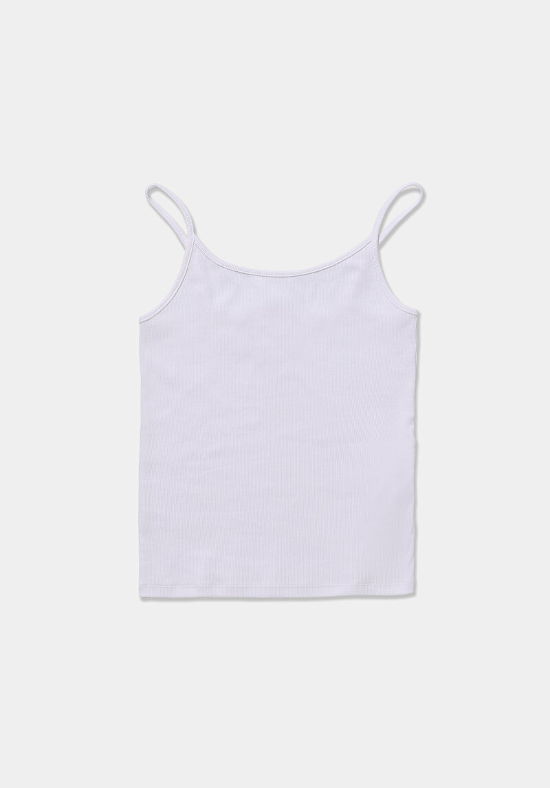 Slim Fit   Kadın Beyaz Atlet