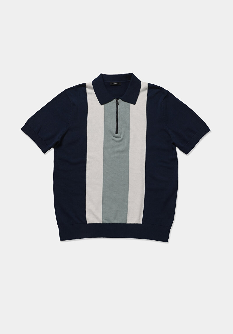 Regular Fit   Erkek Lacivert  Kazak