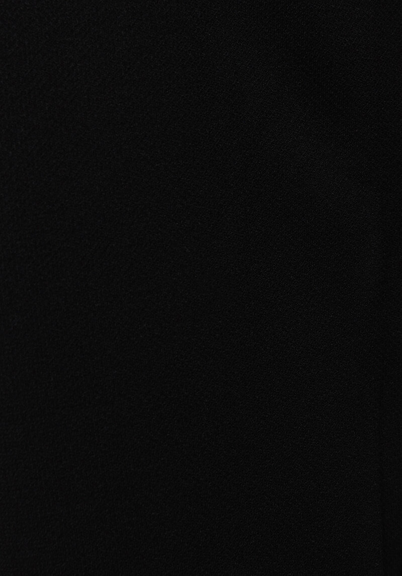 Regular Fit Orta Bel Düz Paça Erkek Siyah  Pantolon