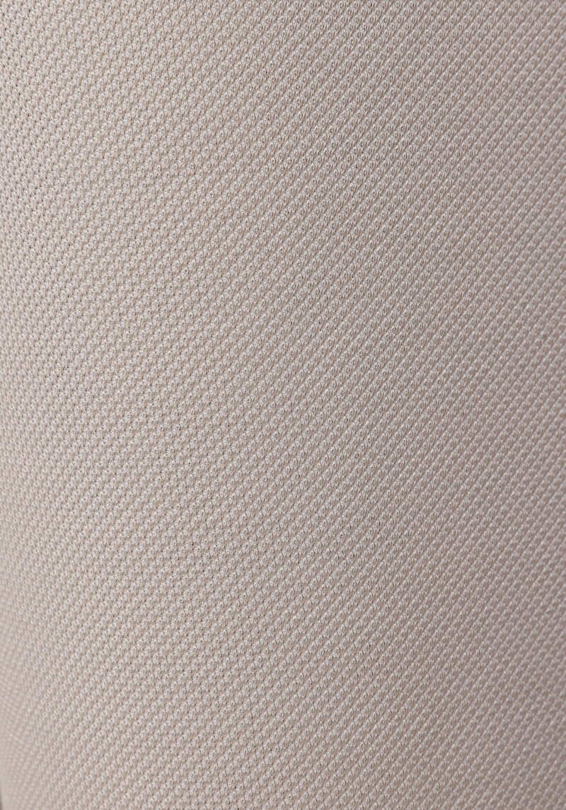 Regular Fit Orta Bel Düz Paça Erkek Ekru  Pantolon