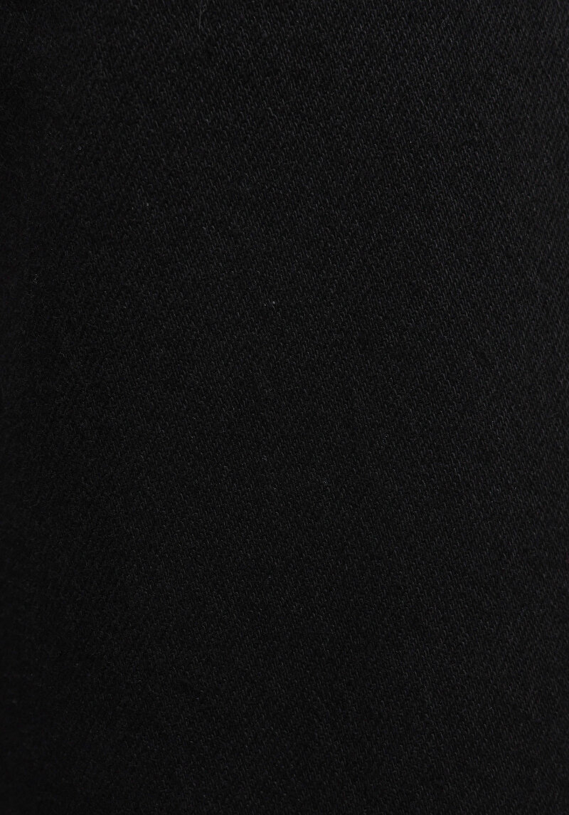 Regular Fit   Kadın Black Black Denim Jean Pantolon
