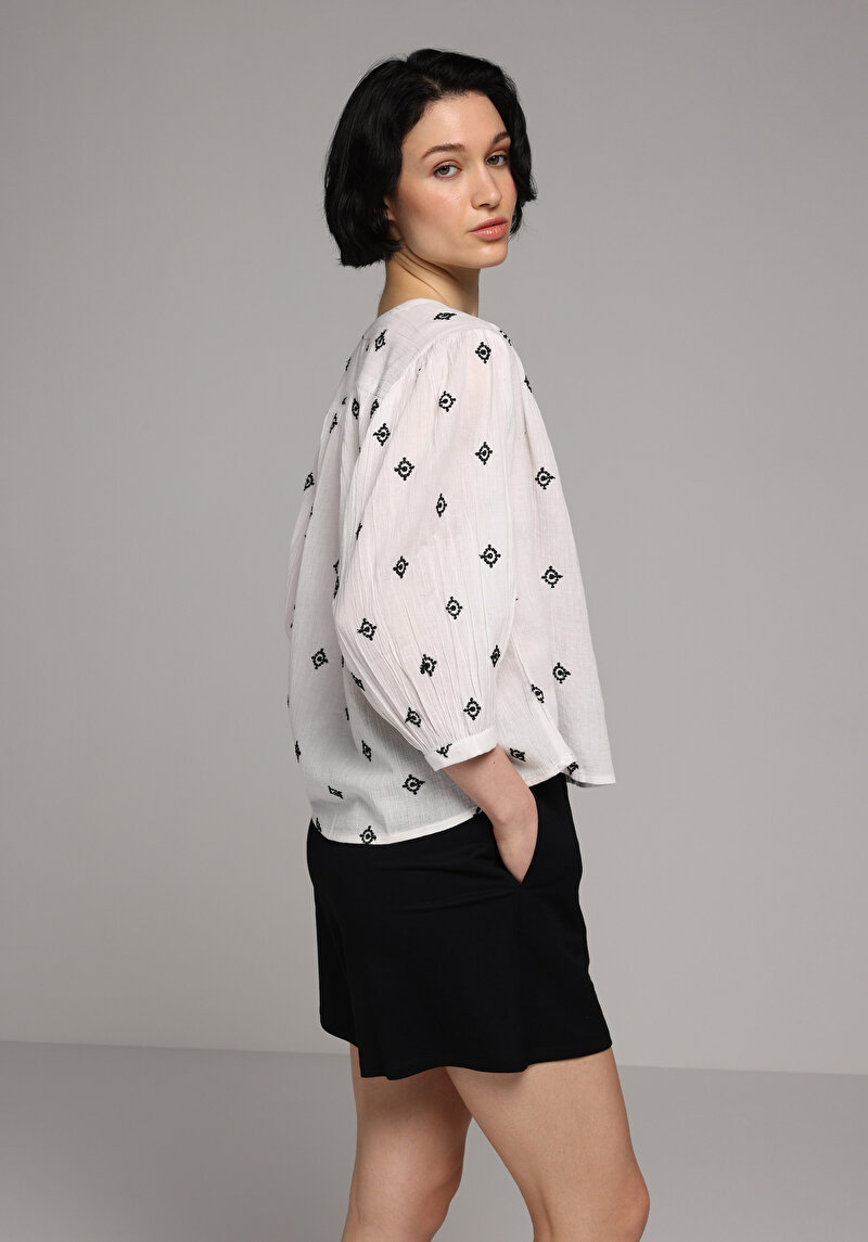 Regular Fit Orta Bel Düz Kadın Siyah Şort