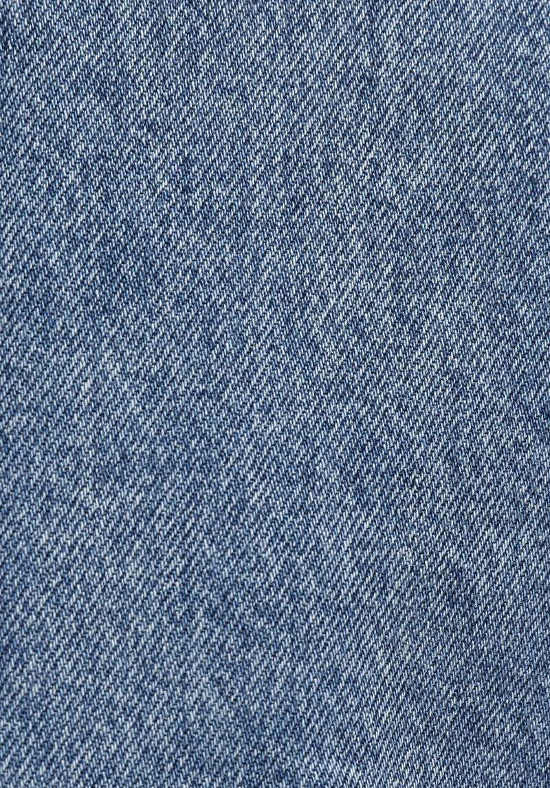 Slim Fit     Kadın Light İndigo Denim Yelek