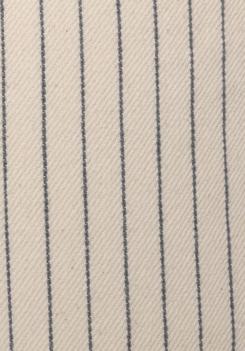 Mom Fit Yüksel Bel Düz Kadın Stripe Denim Jean Şort