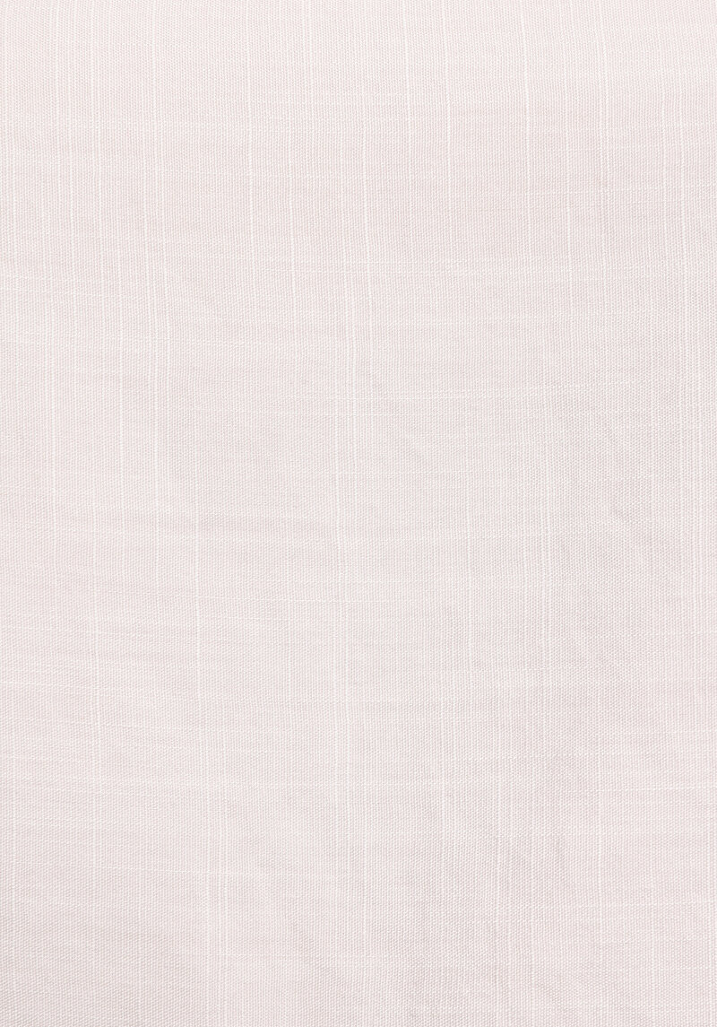 Fashion Fit Shirt Neck Jakarlı Kadın Beyaz Kısa Kol Gömlek