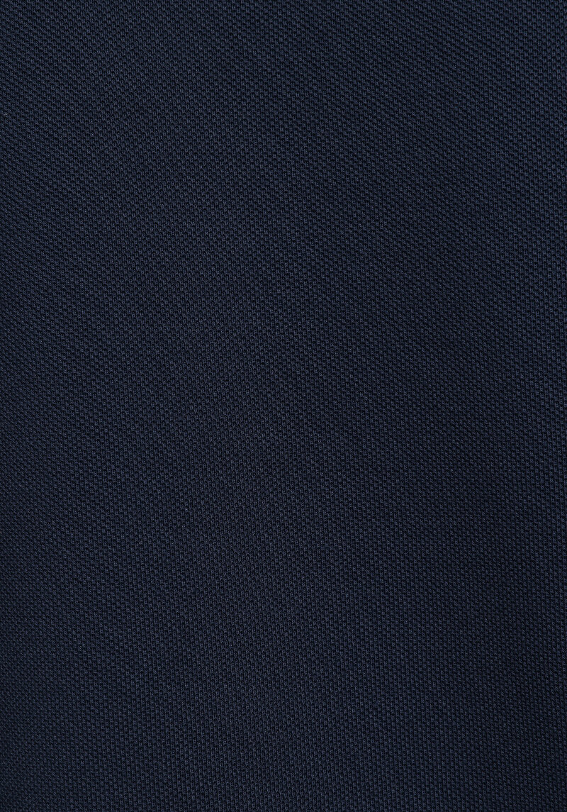 Regular Fit Polo Yaka Düz Kadın Lacivert Kısa Kol Tişört