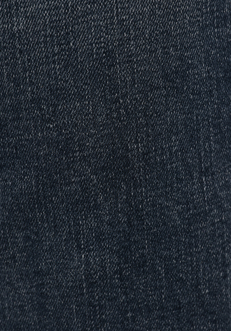 Slim Fit   Erkek Dark İndigo Denim Jean Pantolon