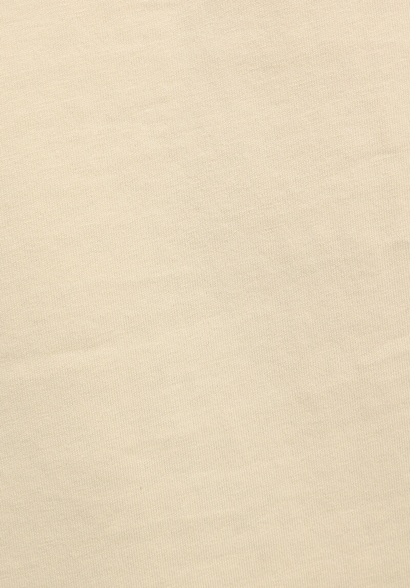 Comfort Fit Yuvarlak Yaka Düz Erkek Sari Kısa Kol Tişört