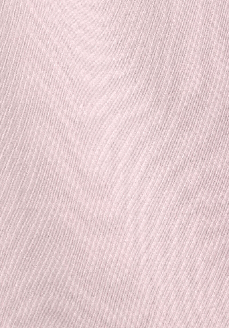 Comfort Fit Yuvarlak Yaka Düz Erkek Pembe Kısa Kol Tişört