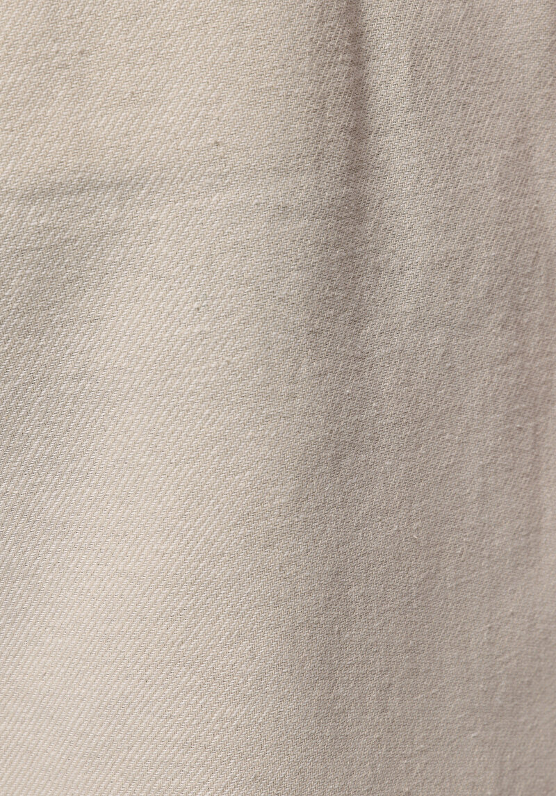 Regular Fit Orta Bel Düz Paça Erkek Bej  Pantolon