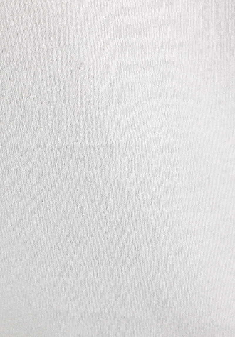 Regular Fit Yuvarlak Yaka Düz Erkek Beyaz Kısa Kol Tişört