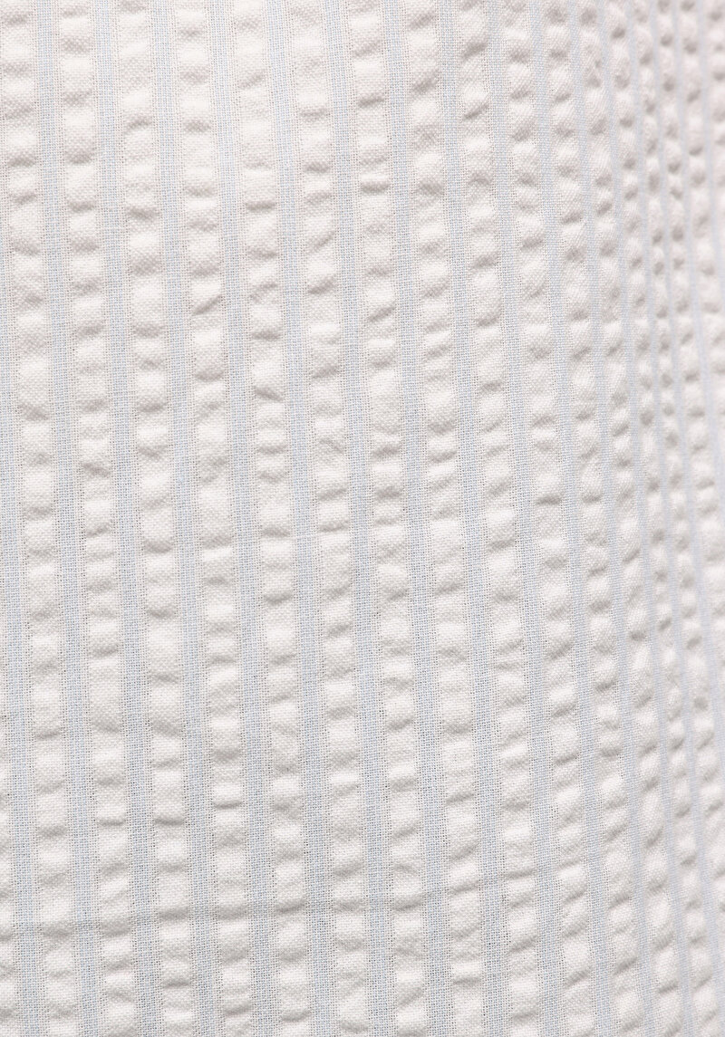 Regular Fit Shirt Neck Düz Erkek Beyaz Uzun Kol Gömlek