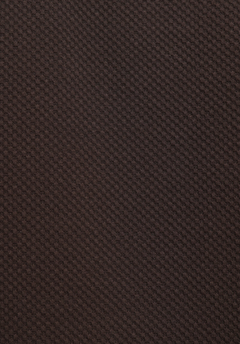 Regular Fit Polo Yaka Düz Erkek Kahverengi Kısa Kol Tişört