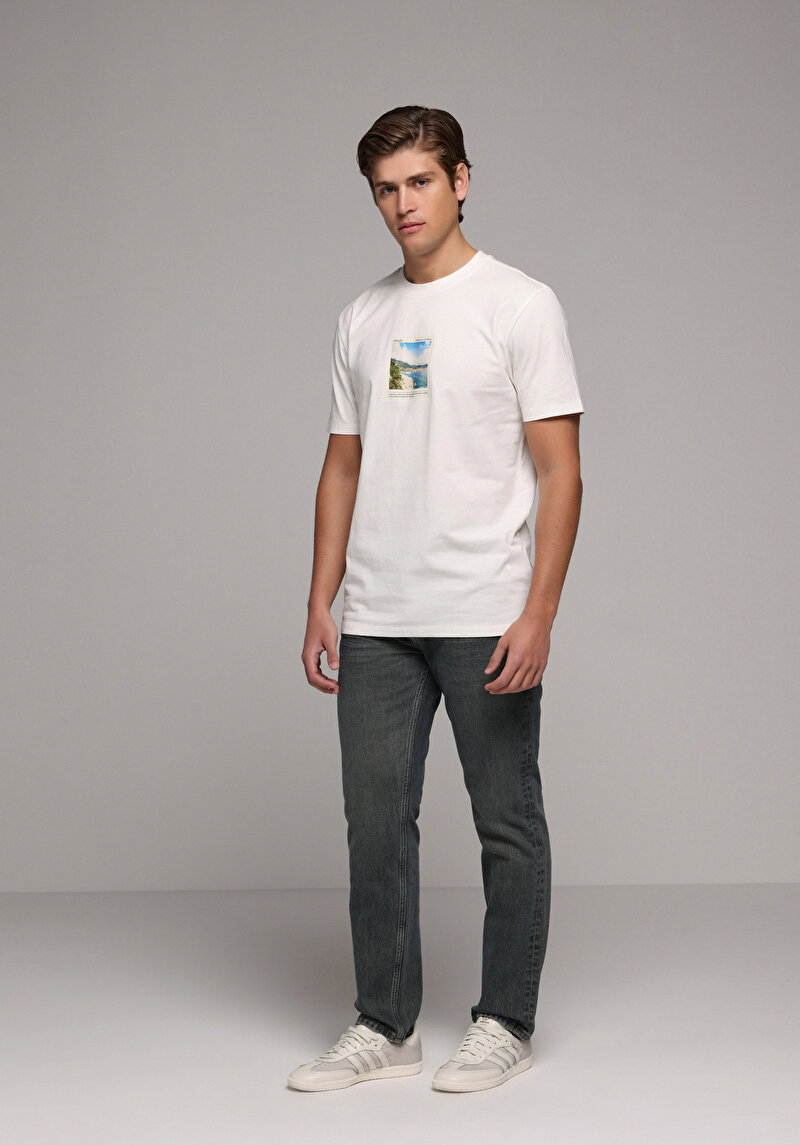 Regular Fit Erkek Over Dyed Denim Jean Pantolon