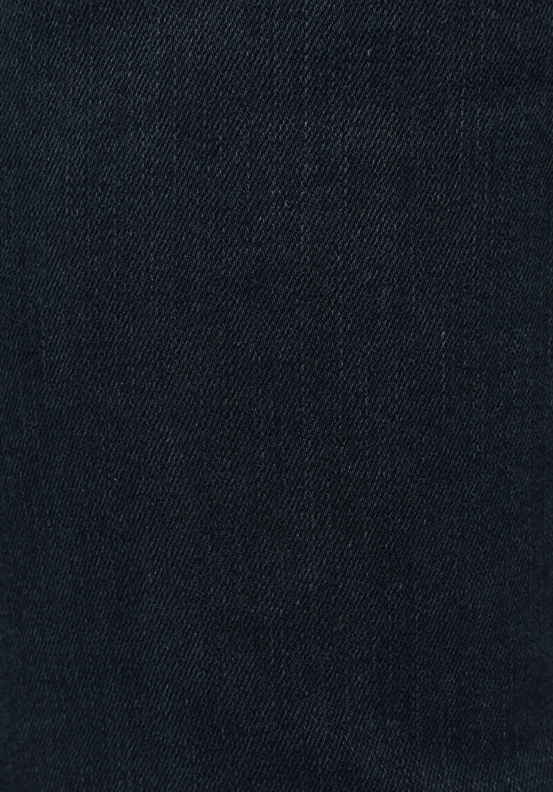 Slim Fit   Erkek Blue Black Denim Jean Pantolon