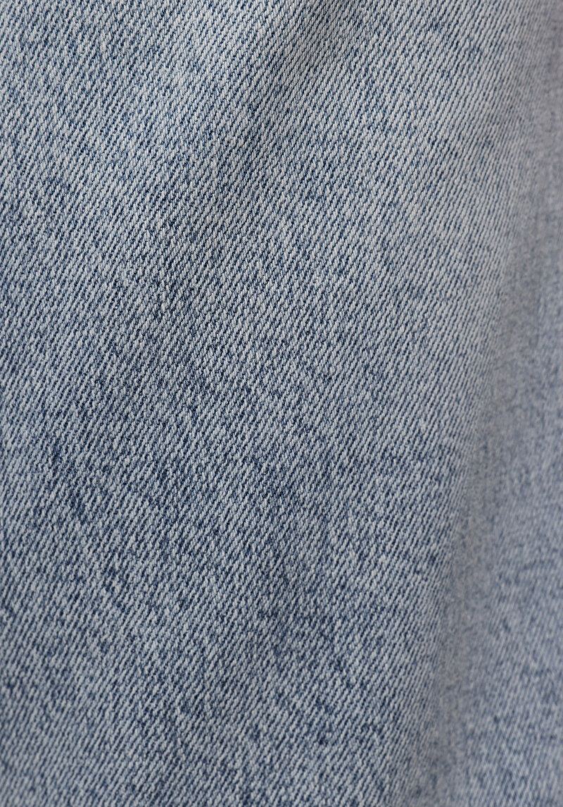 Regular Fit   Erkek Light İndigo Denim Jean Pantolon