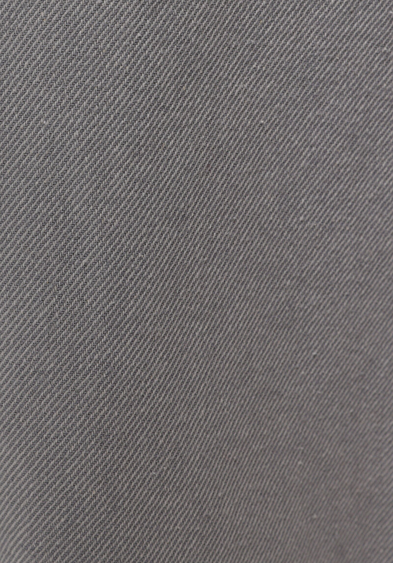 Regular Fit Orta Bel Düz Paça Erkek Gri  Pantolon