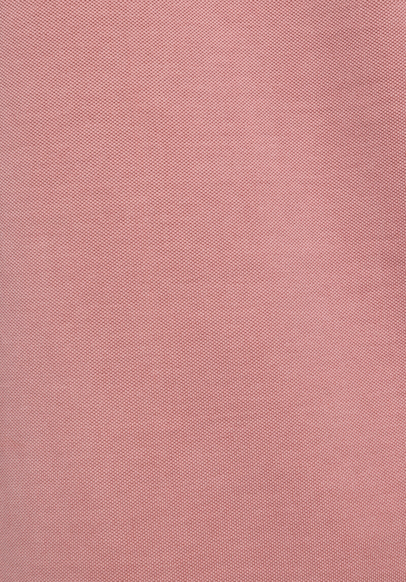 Regular Fit Polo Yaka Düz Erkek Pembe Kısa Kol Tişört