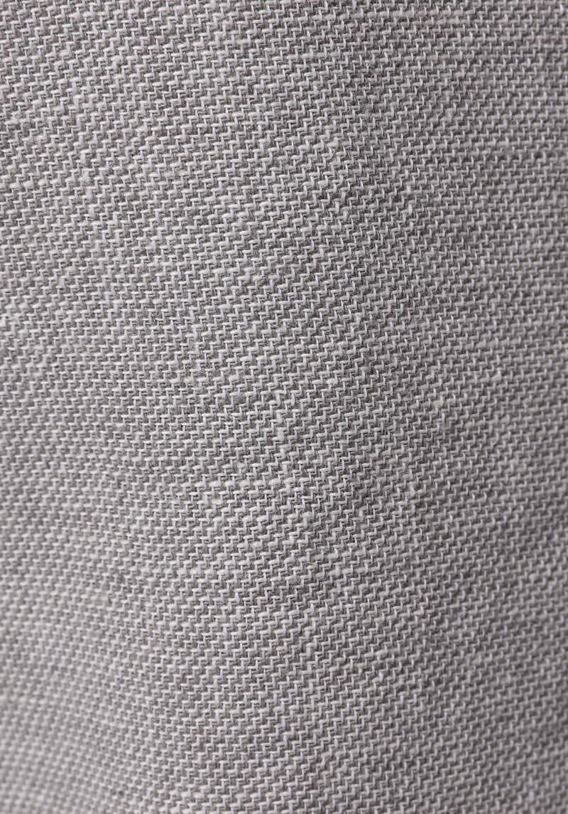 Regular Fit Orta Bel Düz Erkek Gri Şort