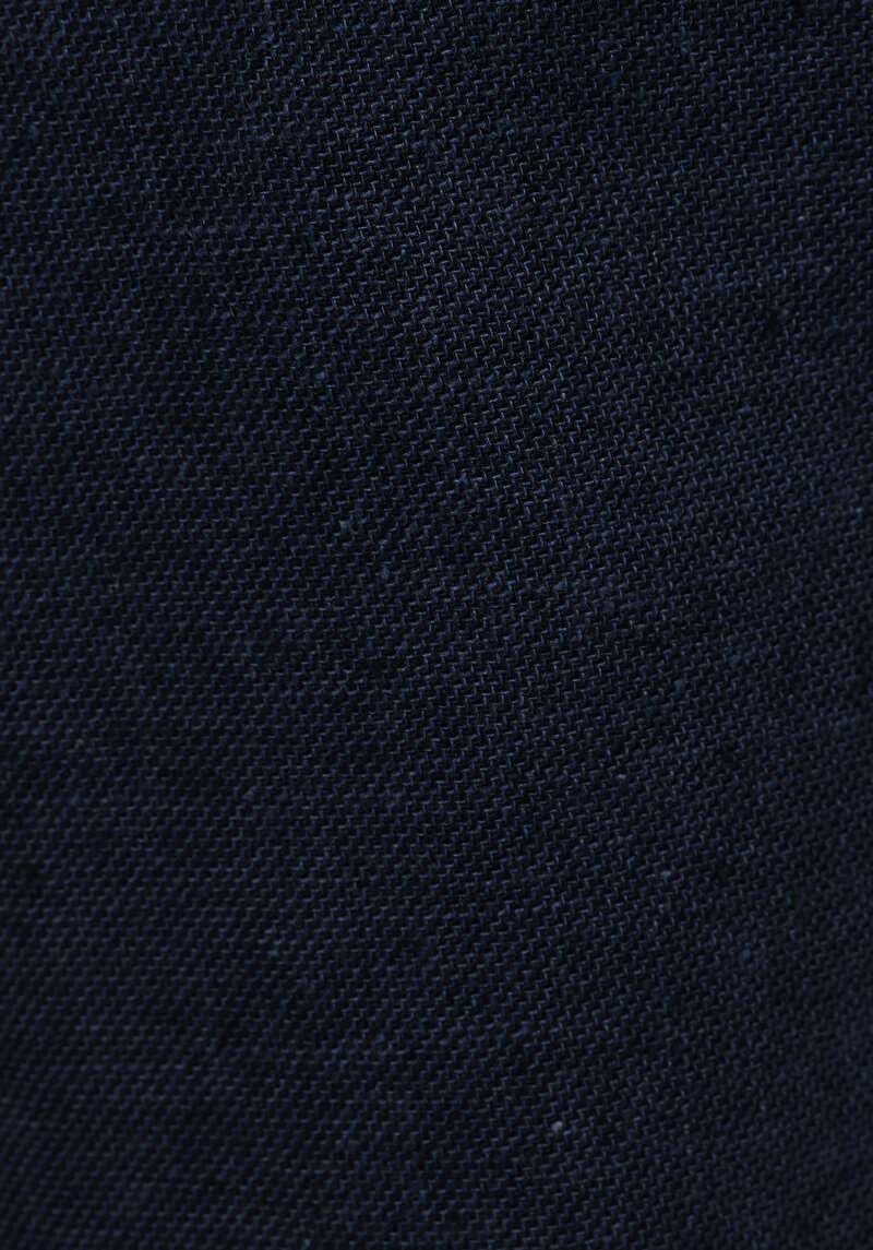 Regular Fit Orta Bel Düz Erkek Lacivert Şort