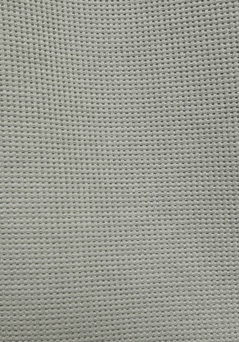 Regular Fit Shirt Neck Düz Erkek Yeşil Uzun Kol Gömlek