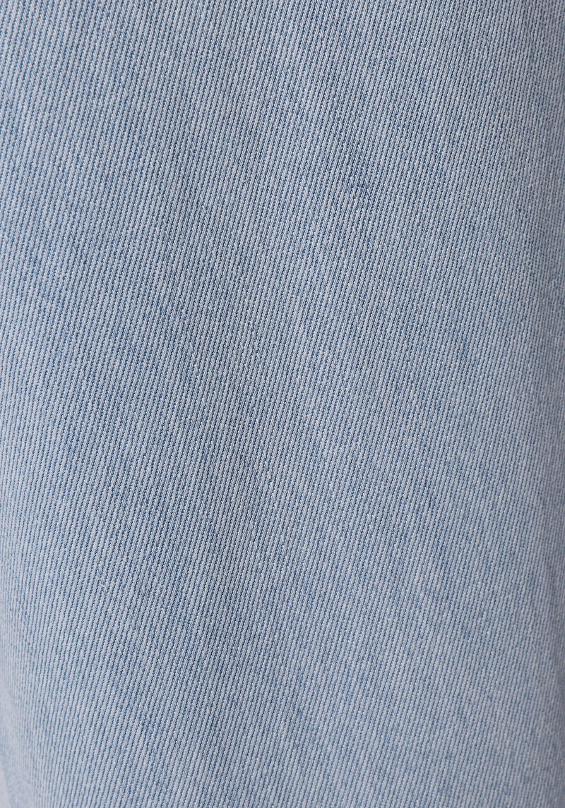 Loose Fit   Kadın Light İndigo Denim Jean Pantolon