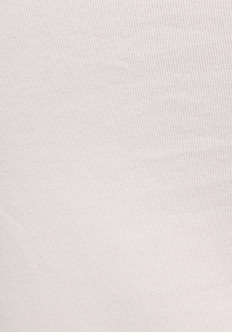 Slim Fit Yuvarlak Yaka Baskılı Kadın Ekru Kısa Kol Tişört