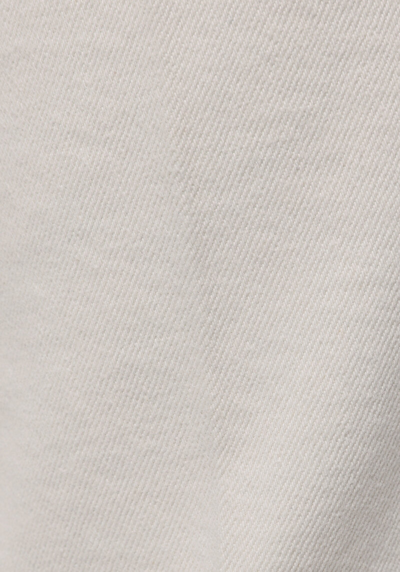 Regular Fit   Kadın White Denim Jean Pantolon
