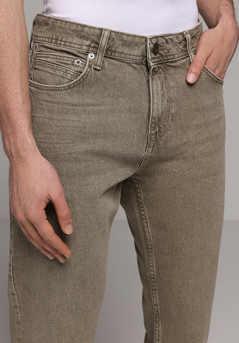 Regular Fit   Erkek Colour Denim Jean Pantolon