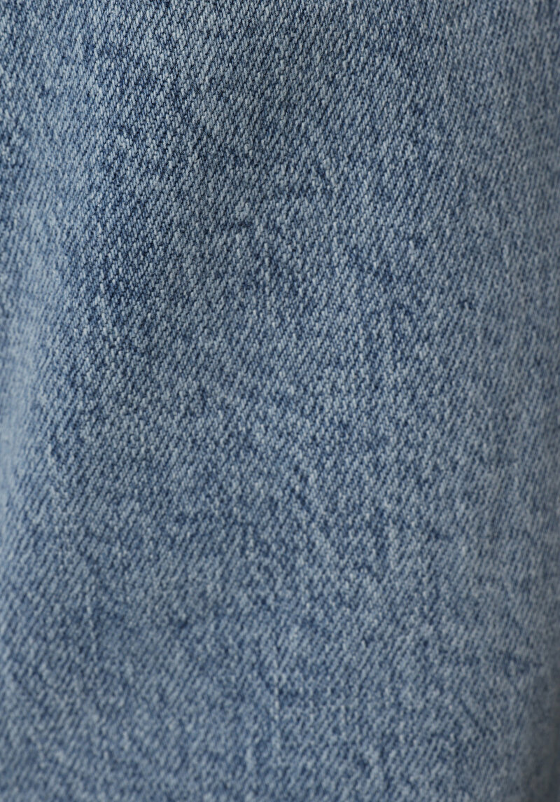 Straight Fit   Erkek Light İndigo Denim Jean Pantolon