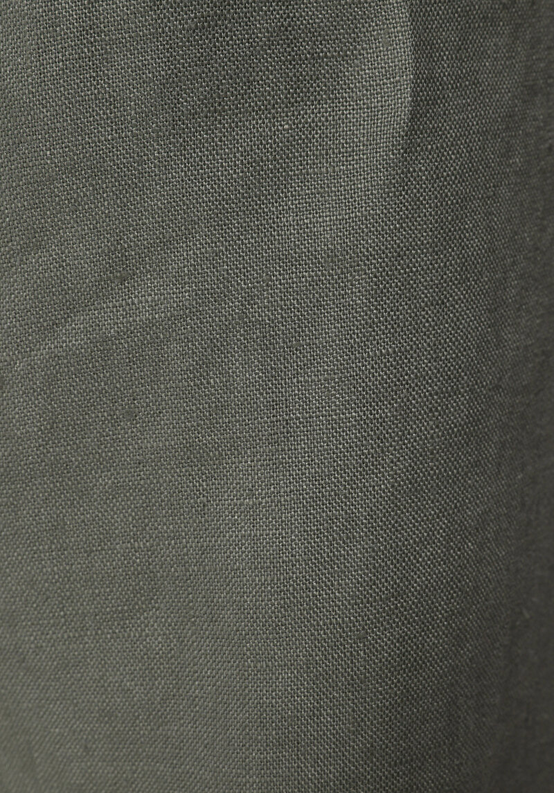 Regular Fit Orta Bel Düz Paça Erkek Yeşil  Pantolon