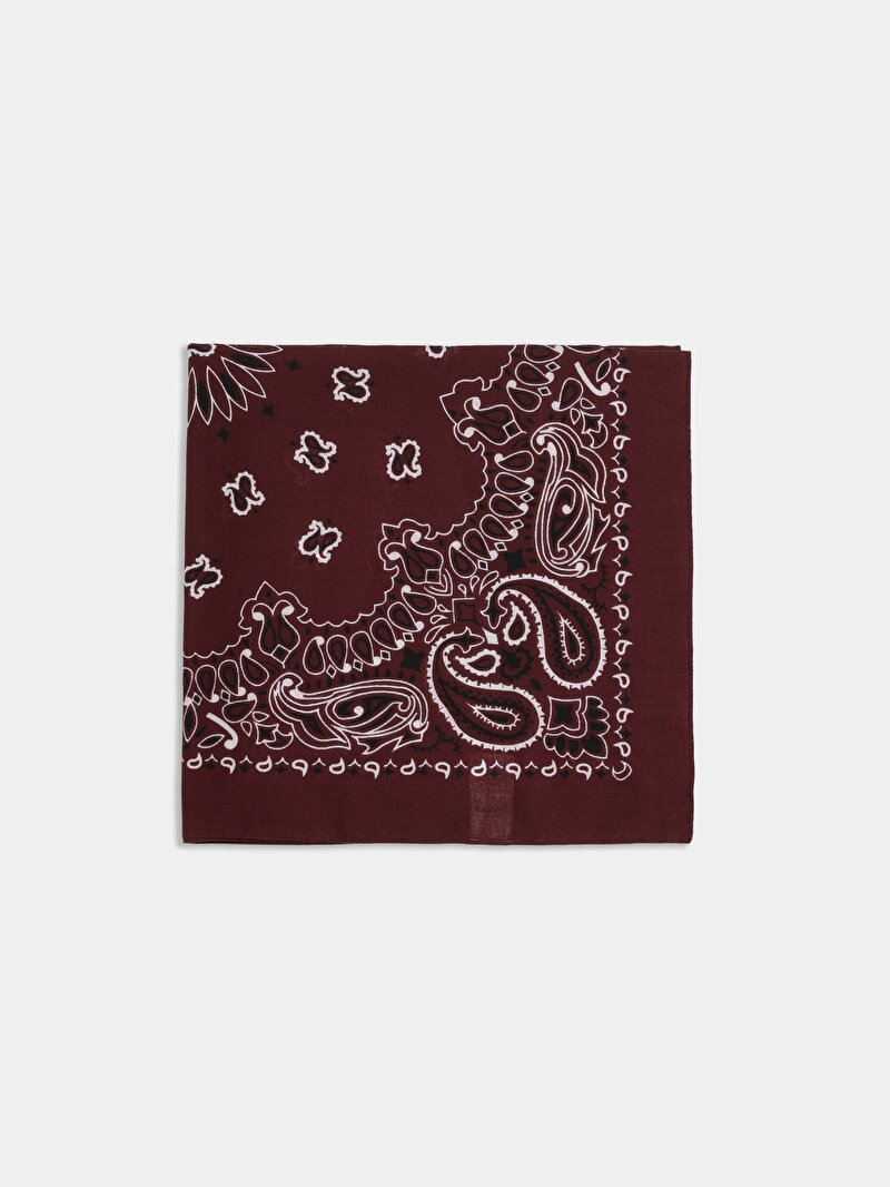 Modern Fit Kadın Bordo Bandana