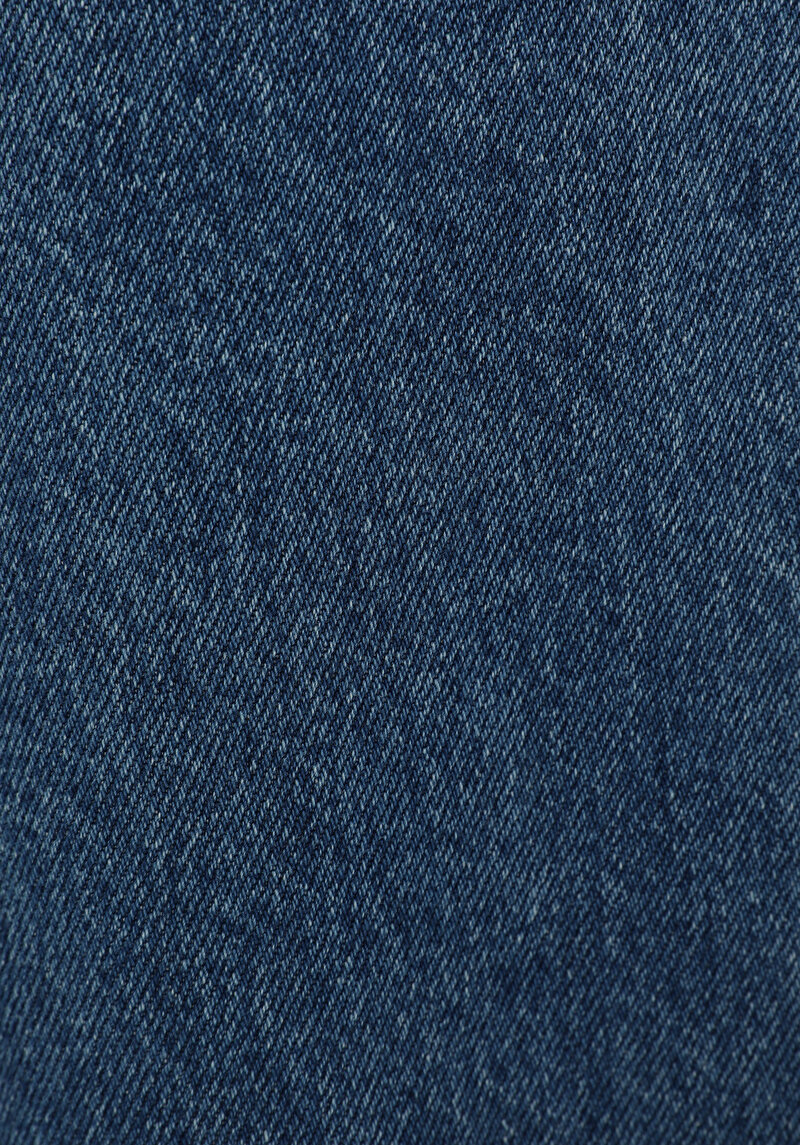 Baggy Wide Leg Fit   Kadın Dark İndigo Denim Jean Pantolon