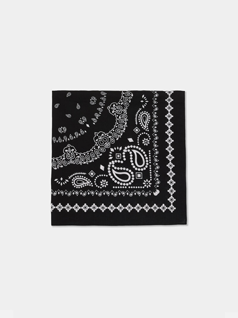 Modern Fit Kadın Siyah Bandana