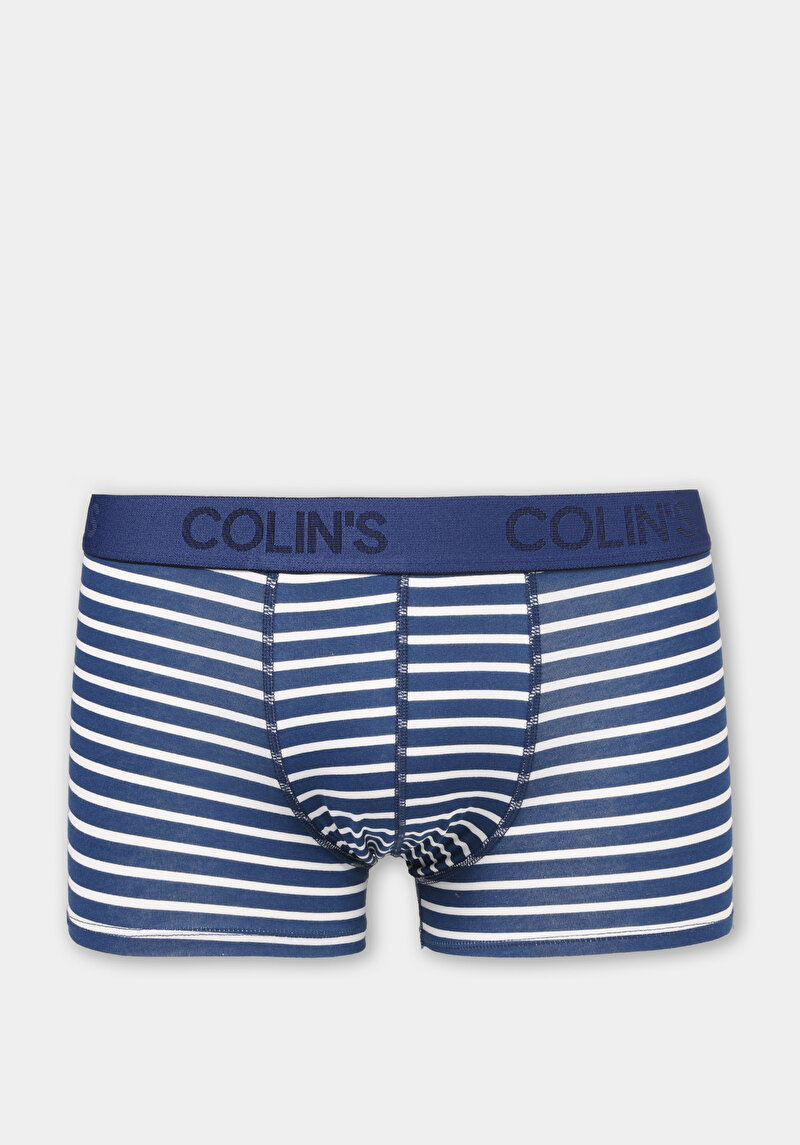 Trunk Fit Baskılı Erkek Lacivert Boxer