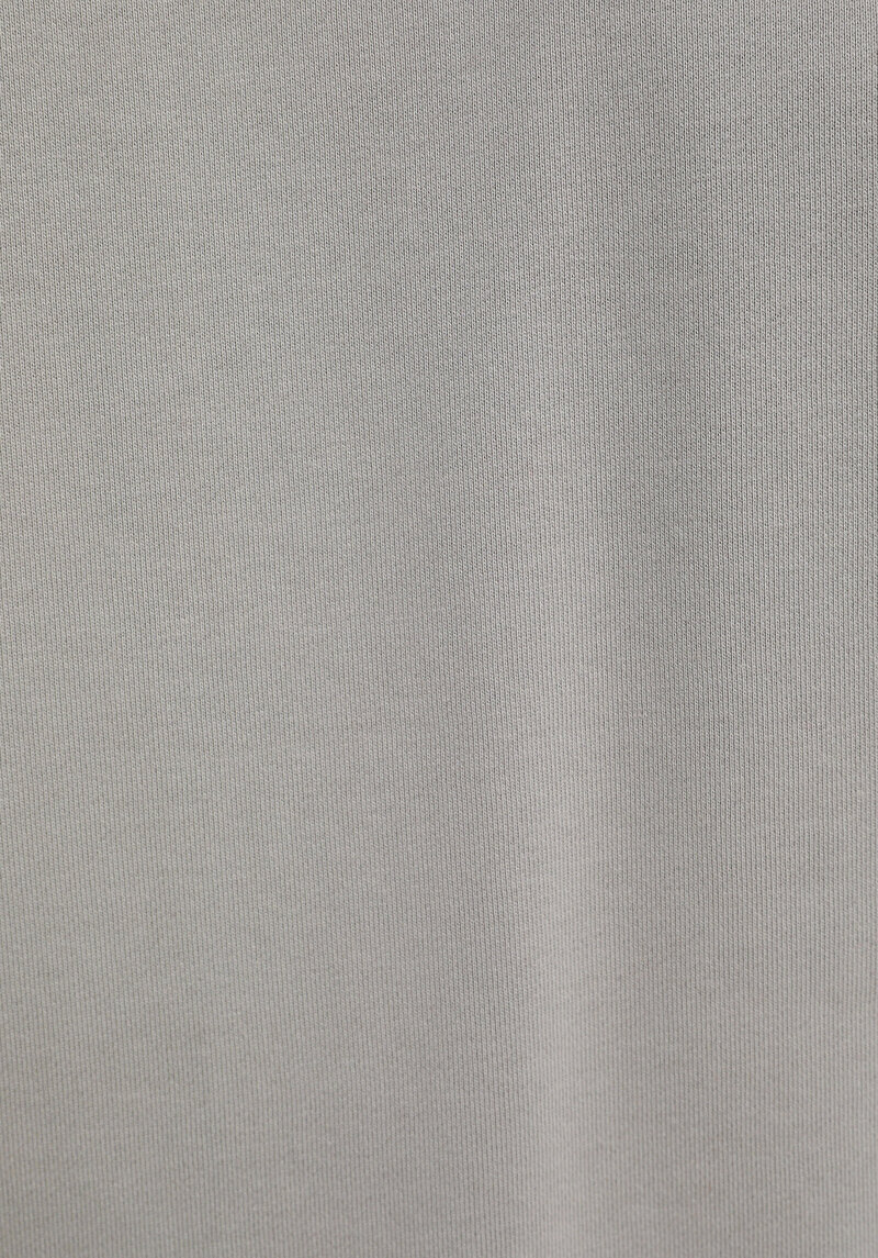 Relaxed Fit Yuvarlak Yaka Düz Erkek Gri Sweatshirt