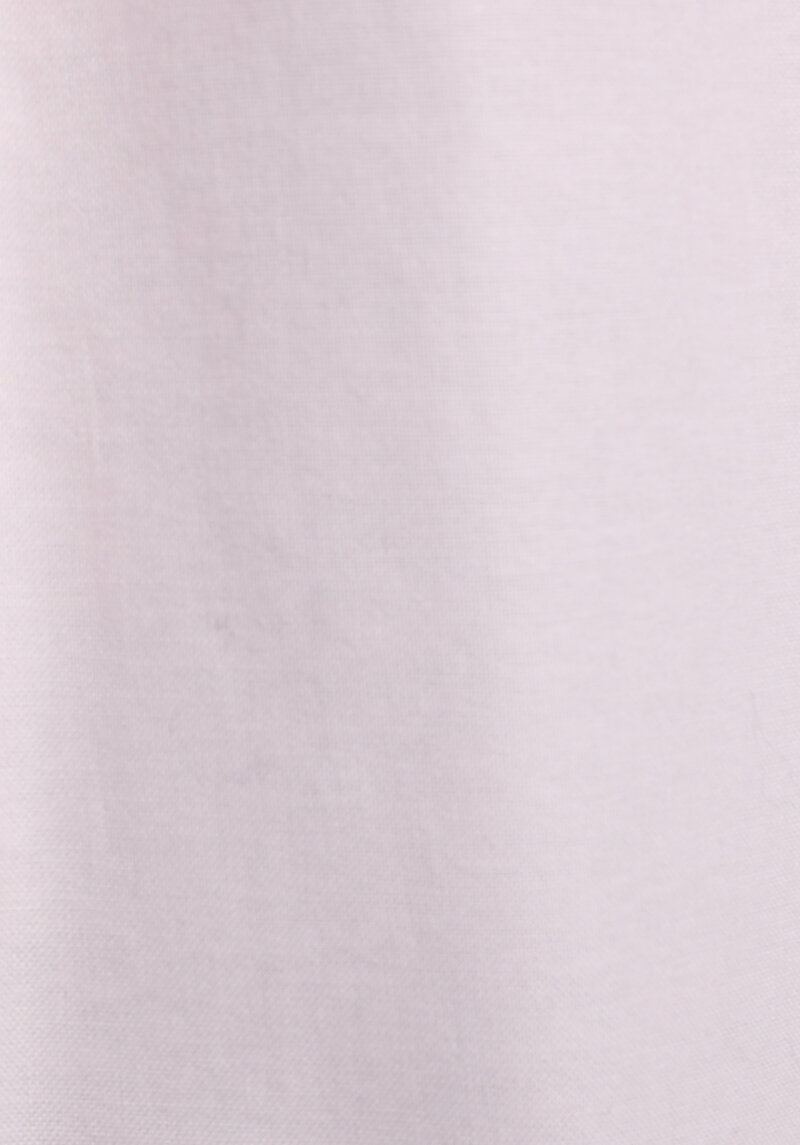 Boyfriend Fit Shirt Neck Düz Kadın Pembe Uzun Kol Gömlek