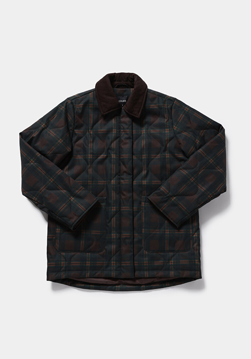 Regular Fit Shirt Neck Fermuarlı Astarlı Suya Dayanıklı Kadın Kahverengi Mont