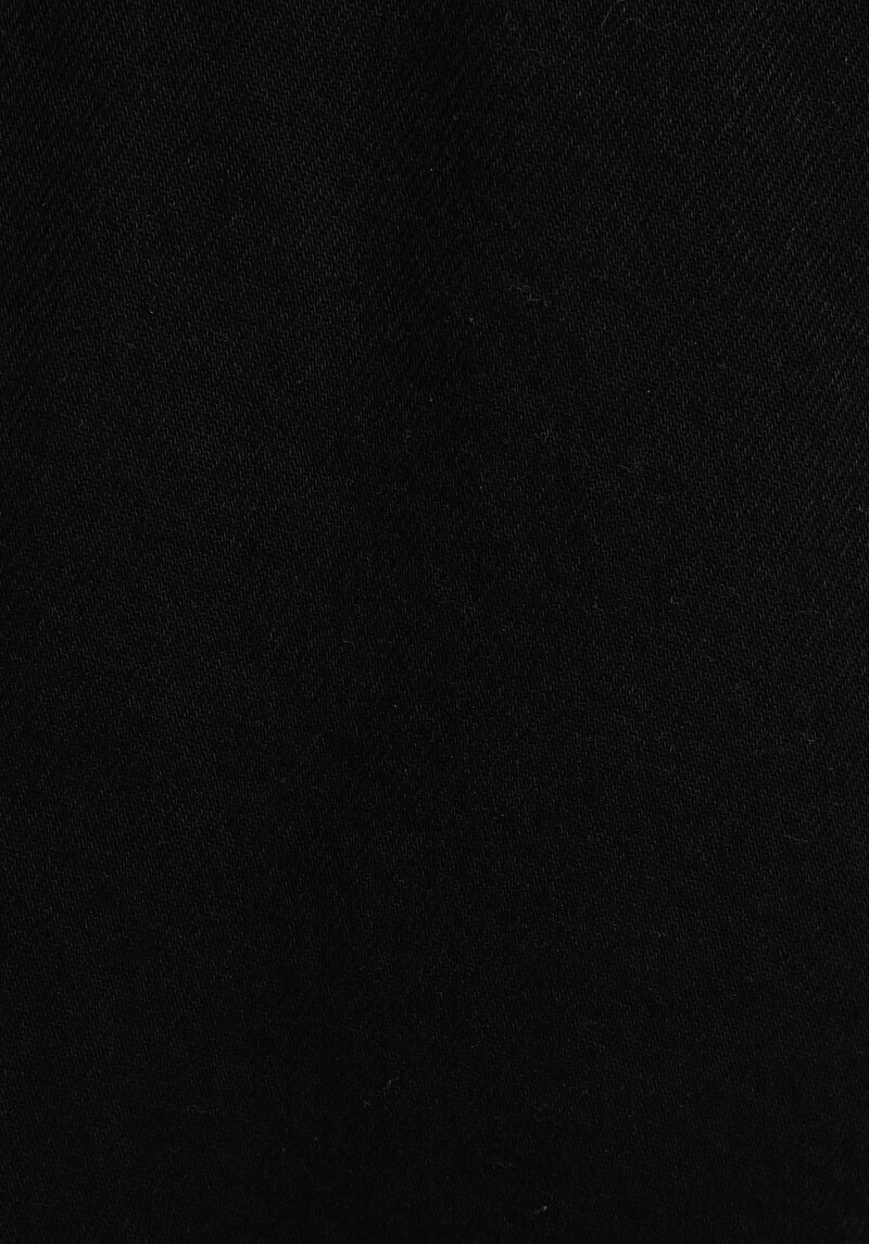 Regular Fit     Kadın Black Black Denim Yelek
