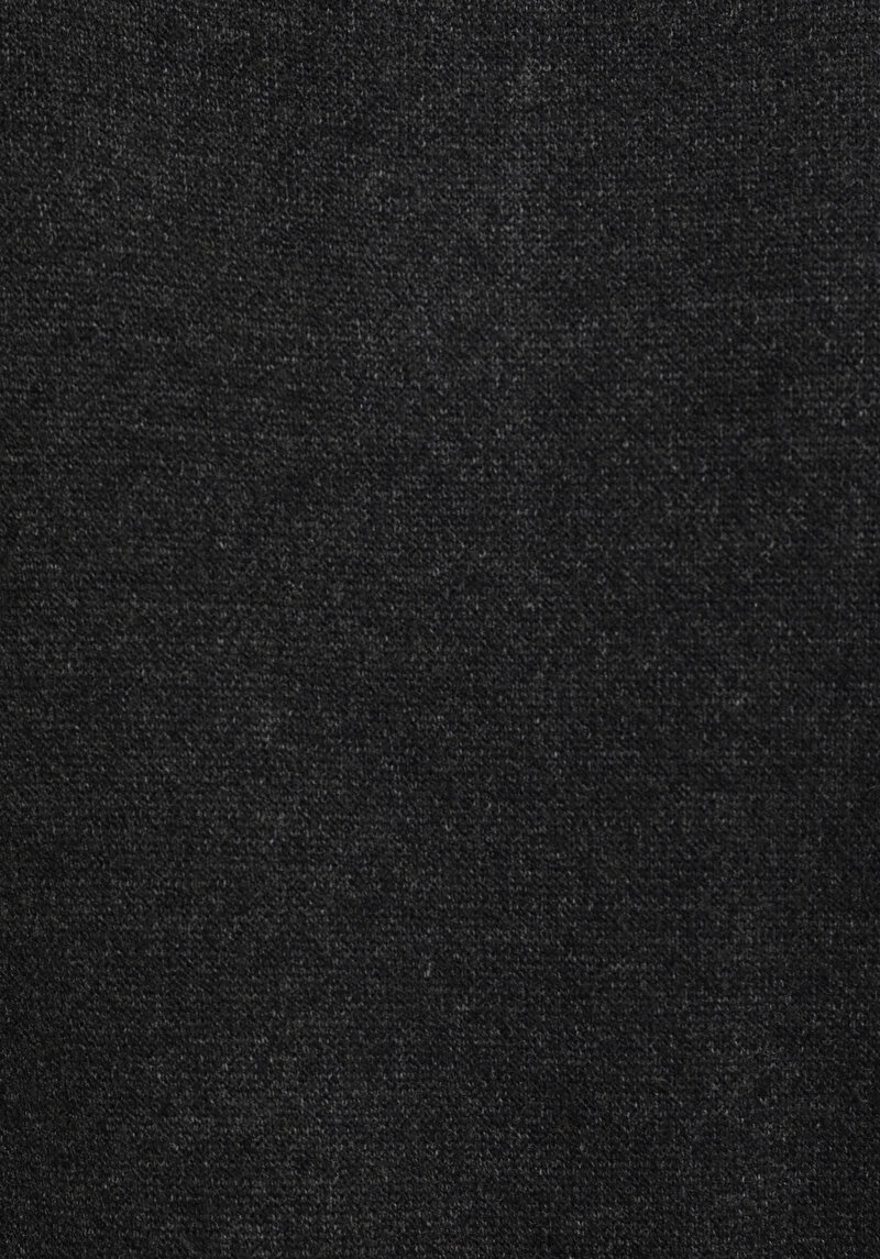 Regular Fit Polo Yaka Jakarlı Erkek Gri Kazak