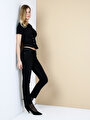 thumb-792 Mıla Regular Fit Orta Bel Düz Paça Kadın Siyah Jean Pantolon Cl1033863