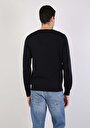 thumb-Regular Fit Yuvarlak Yaka  Erkek Lacivert Kazak Cl1023230