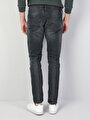 thumb-041 Danny Düşük Bel Dar Paça Slim Fit Koyu Mavi Erkek Jean Pantolon