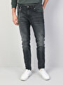 thumb-041 Danny Düşük Bel Dar Paça Slim Fit Koyu Mavi Erkek Jean Pantolon