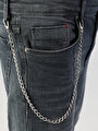 thumb-041 Danny Düşük Bel Dar Paça Slim Fit Koyu Mavi Erkek Jean Pantolon