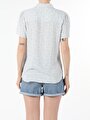  Regular Fit Shirt Neck  Kadın Kısa Kol Gömlek